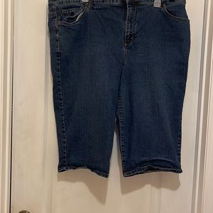 Gloria Vanderbilt  Amanda Bermuda Shorts Size 20w